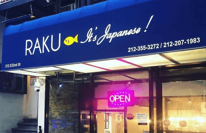 Raku it's Japanese, Midtown bar