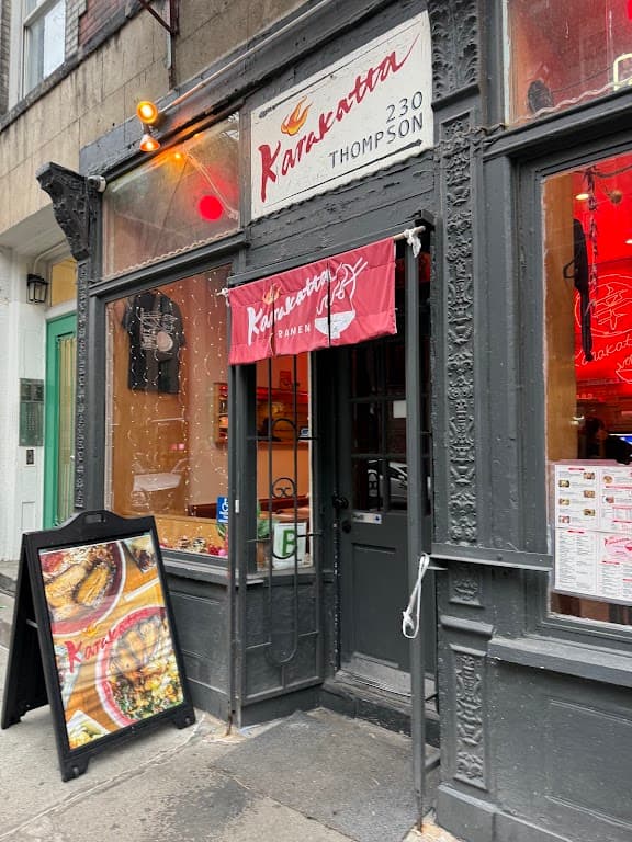 Karakatta ramen, West Village bar