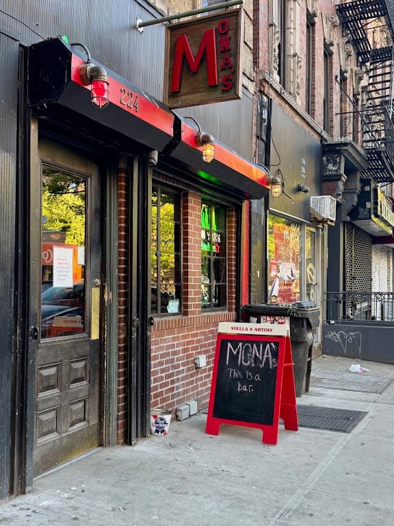 Mona's, East Village bar