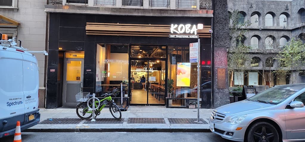 KOBA Korean BBQ, Financial District bar