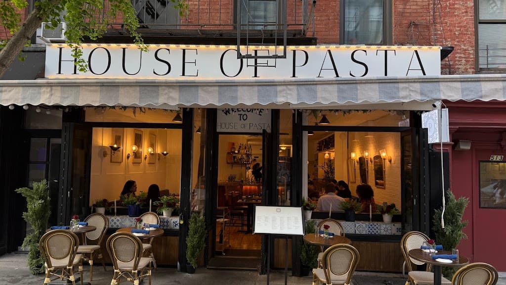 House of Pasta NYC, a bar in East Village