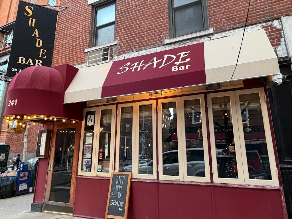SHADE BAR Crepes, West Village bar