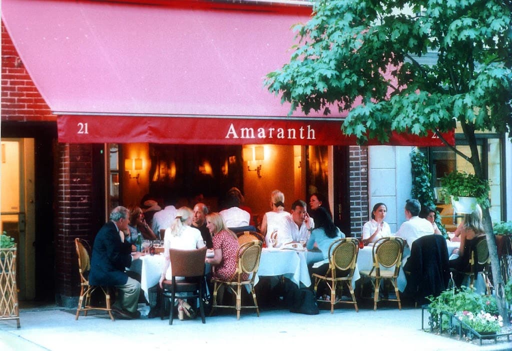 Amaranth Restaurant, Upper East Side bar
