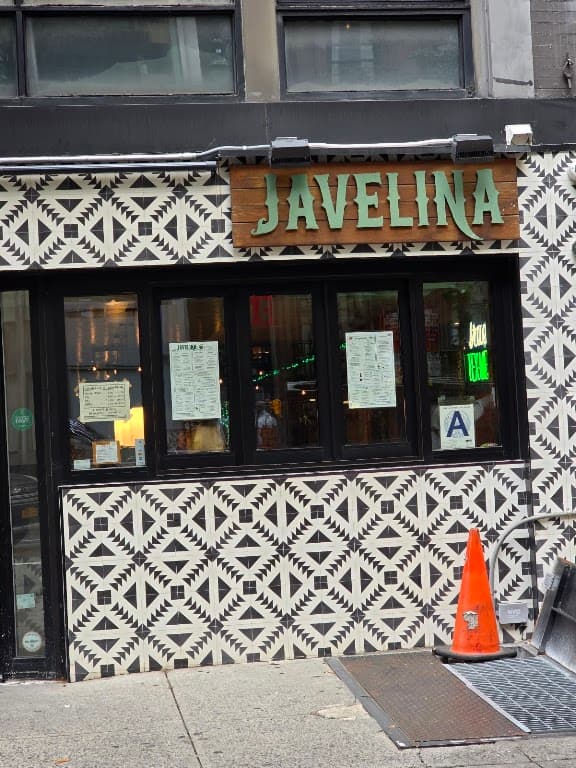 Javelina, a bar in Gramercy