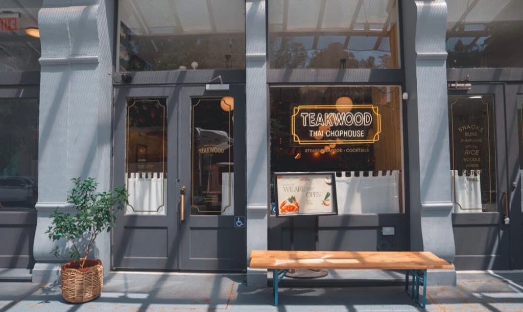Teakwood Thai Chophouse, a bar in Tribeca