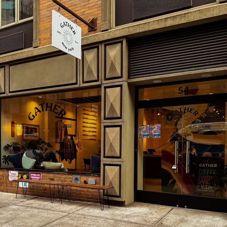 GATHER espresso & wine bar, a restaurant in Lower East Side