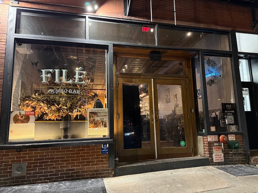 Filé Gumbo Bar, a restaurant in Tribeca