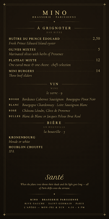 Mino Brasserie photo 3