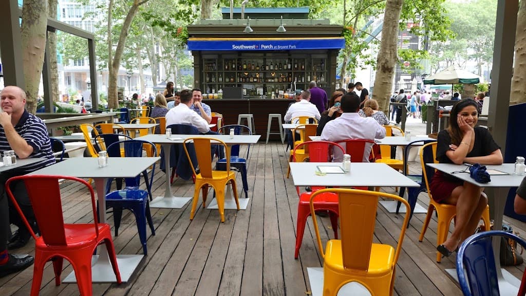 The Porch at Bryant Park, Midtown bar