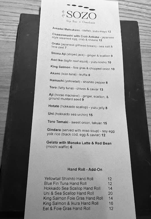 SoZo Sip Bar + Omakase photo 2