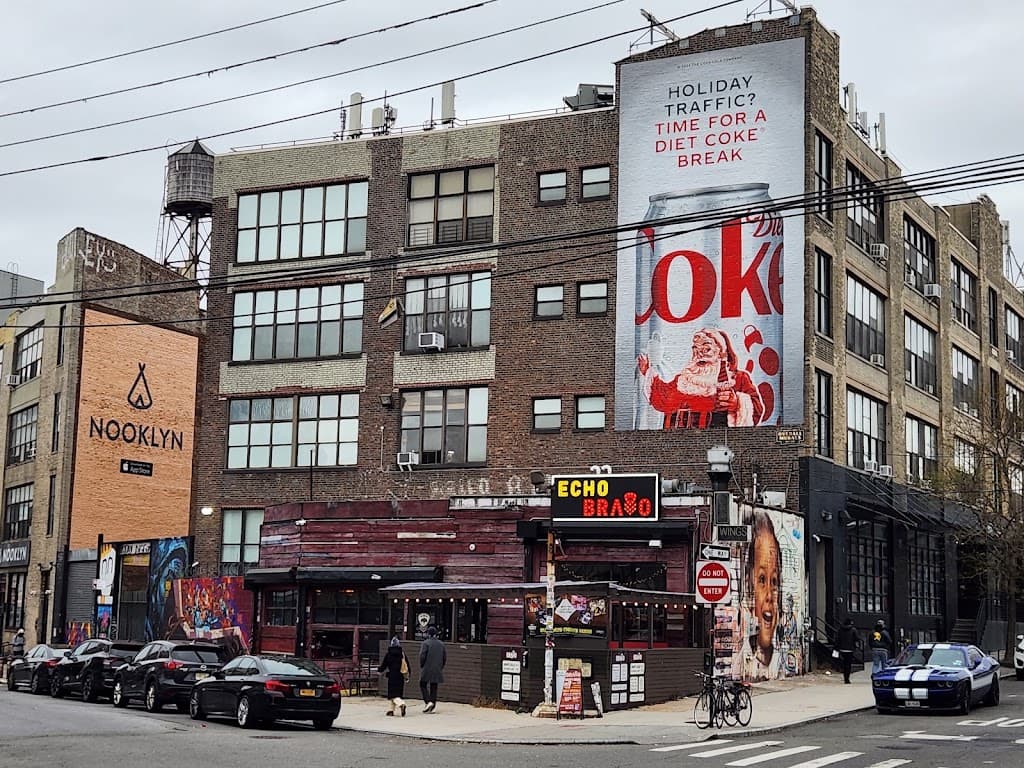 Echo Bravo, a bar in Bushwick