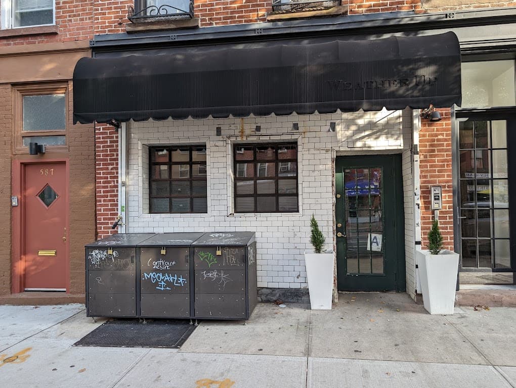 Weather Up, a cocktail bar in Prospect Heights