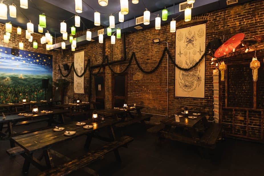 Chiangmai Diner & Bar, Bushwick bar