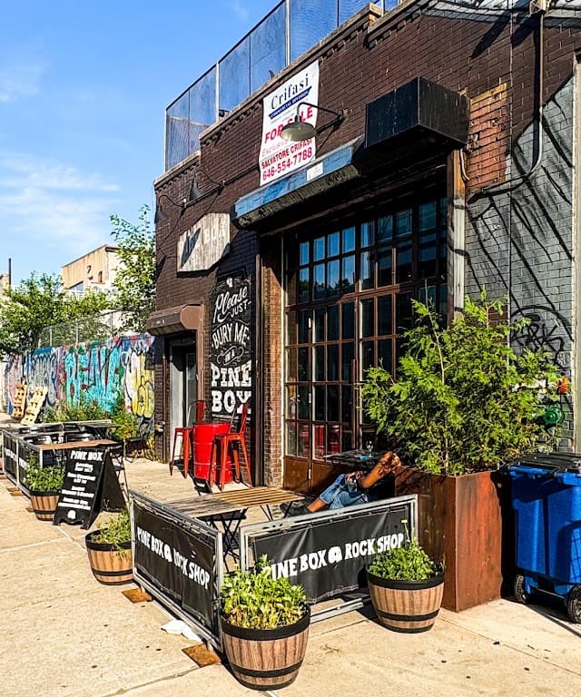 Pine Box Rock Shop, a bar in East Williamsburg