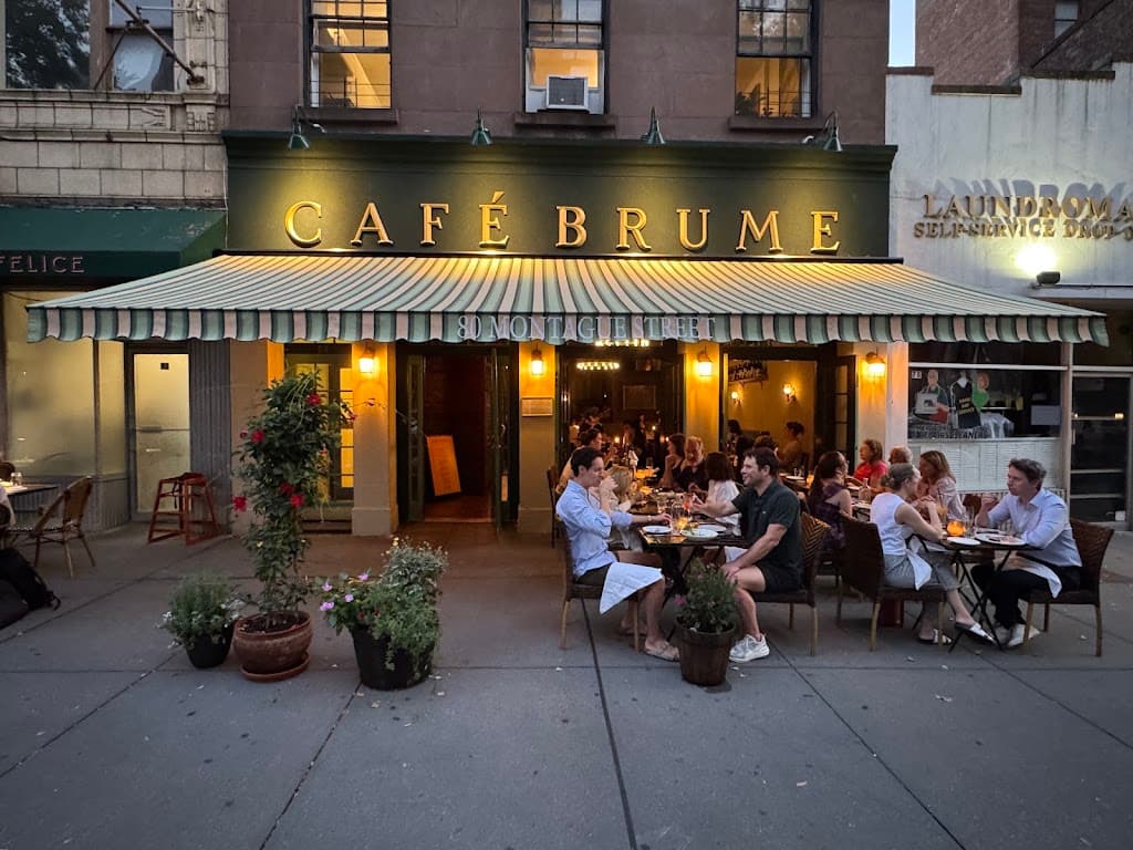 Café Brume, Brooklyn Heights bar