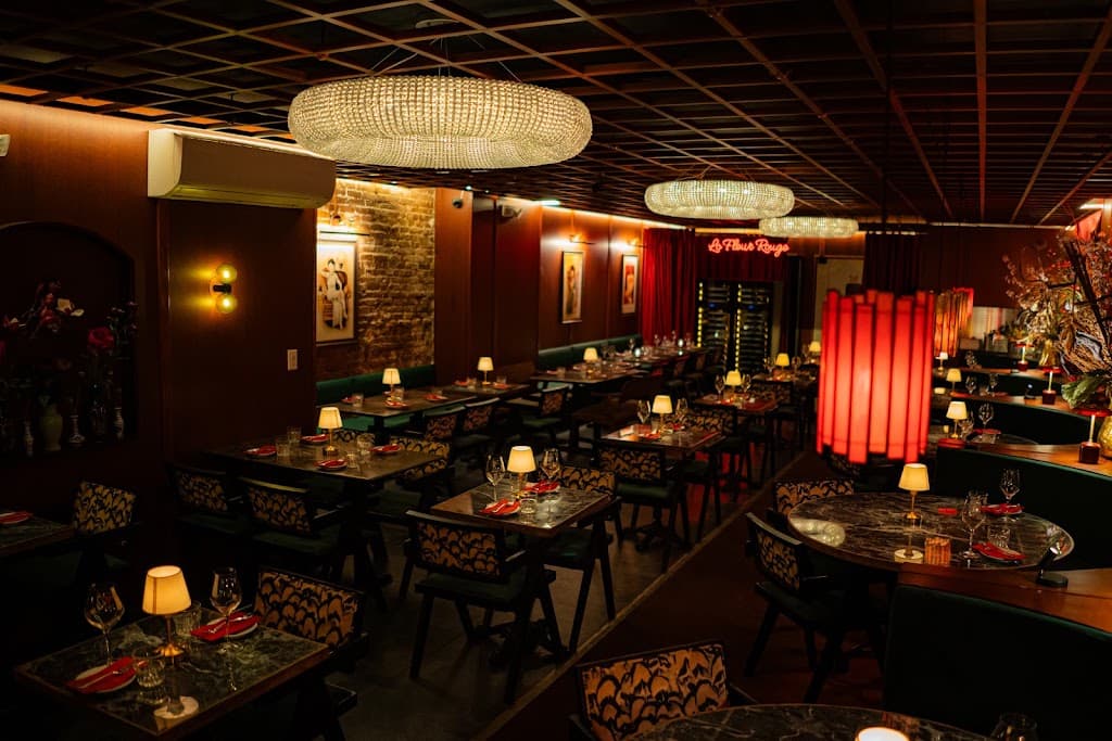 La Fleur Rouge | Creative Chinese-French Dining in Park Slope, Park Slope bar