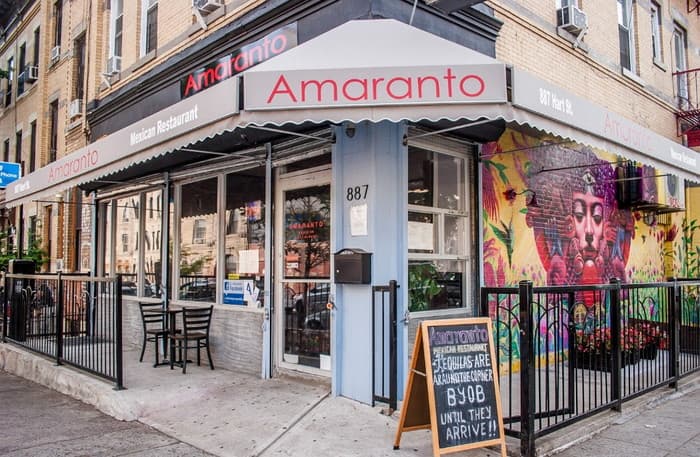Amaranto, a bar in Bushwick