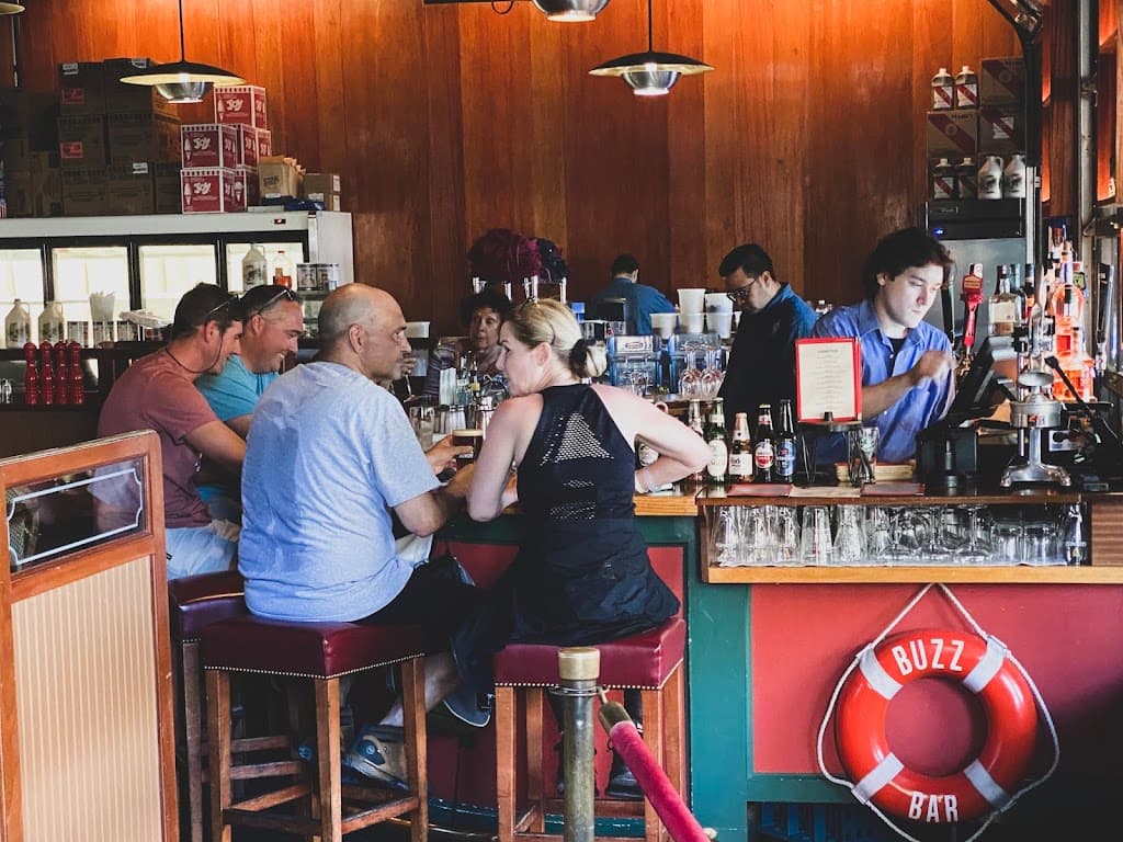 The Bar at The Brooklyn Ice Cream Factory, a bar in Brooklyn Heights