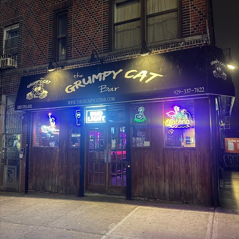 The Grumpy Cat Bar, Sunset Park bar