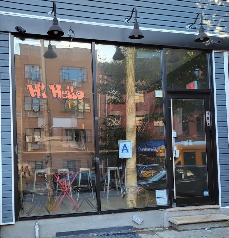 Hi Hello Crepes, a bar in East Williamsburg