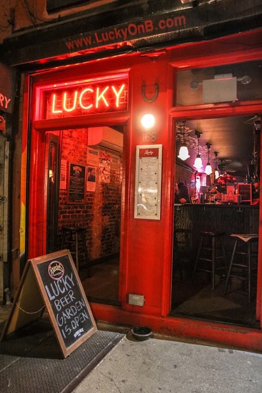 Lucky, a bar in East Village
