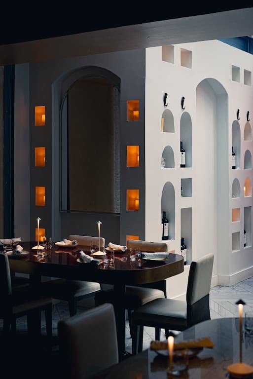 Aquarelle seafood & mediterranean east village restaurant NYC, a bar in East Village