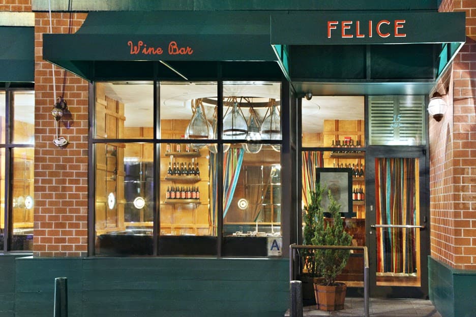 Felice 15 Gold, Financial District bar