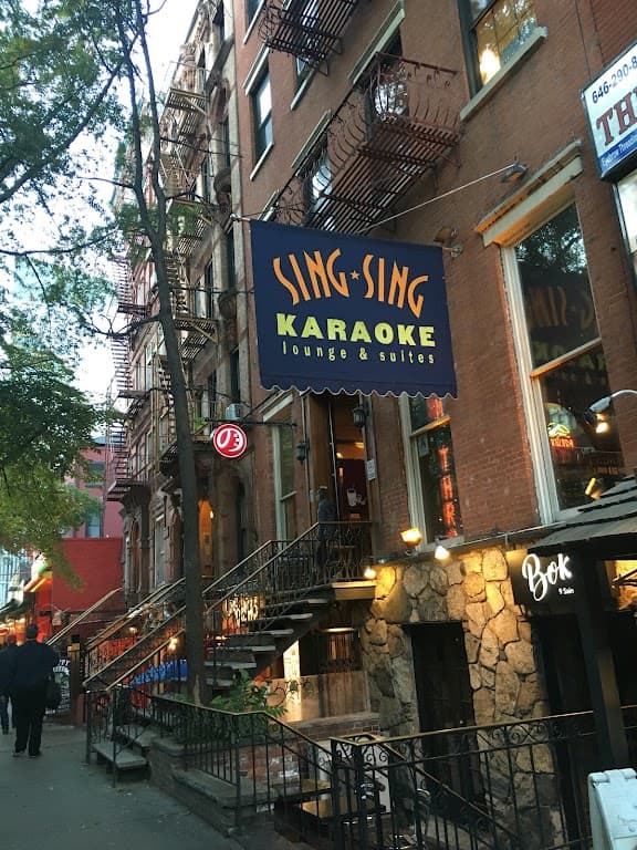 SING SING St.Marks Karaoke, East Village bar